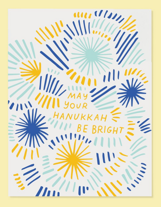 Bright Hanukkah Card