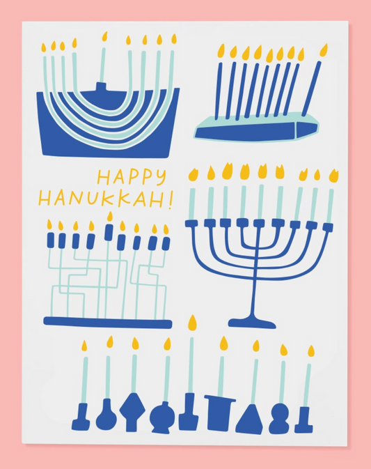 Menorahs Card