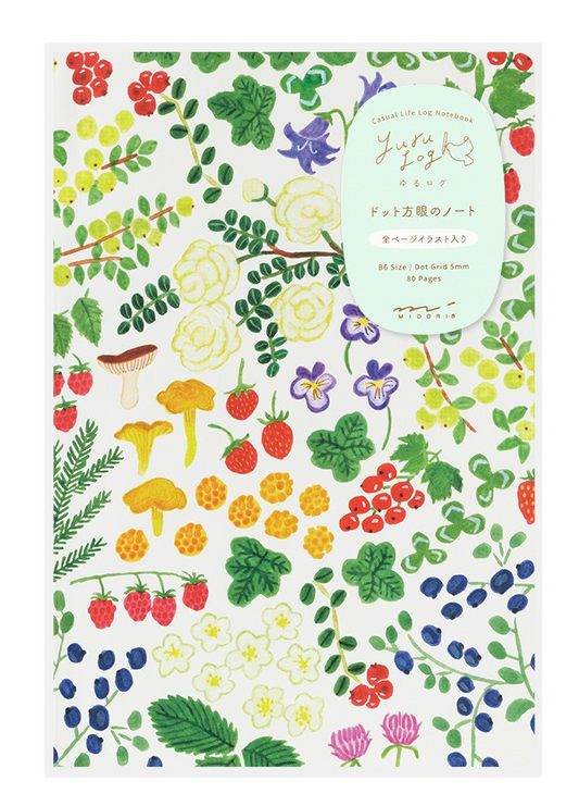 Yuru Log Notebook B6 Scandinavia