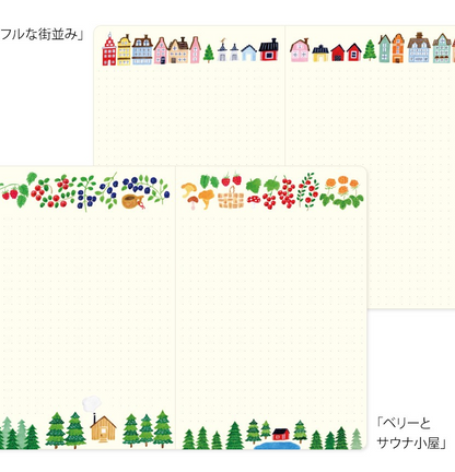 Yuru Log Notebook B6 Scandinavia