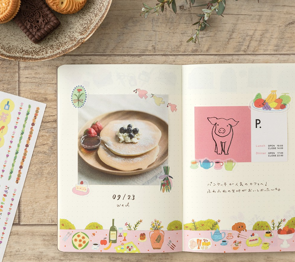 Yuru Log Notebook B6 My Life