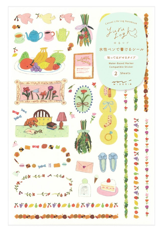 Yuru Log 2 Sticker Sheets