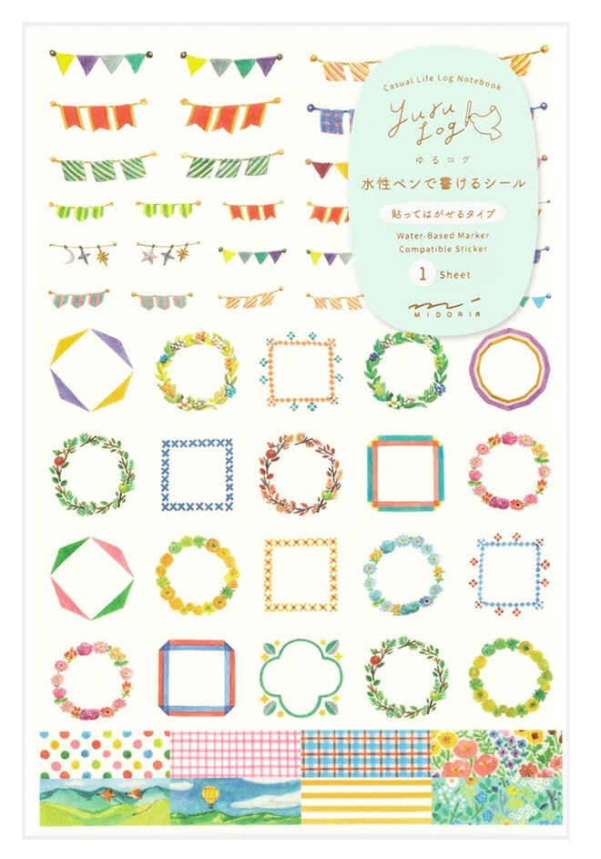 Yuru Log 1 Sticker Sheet
