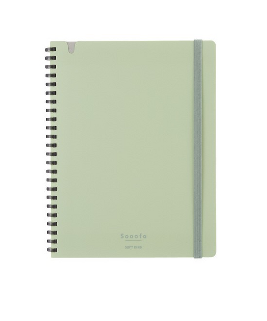 Kokuyo Sooofa Soft Ring Notebook - A5 - 4mm Graph