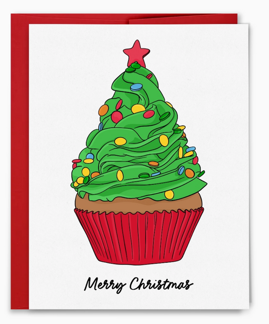 Christmas Cupcake Card