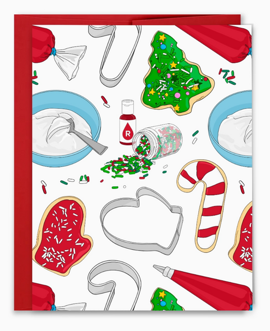 Christmas Cookie Deco Card