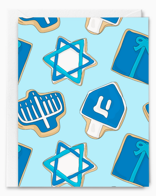 Hanukkah Cookies Card