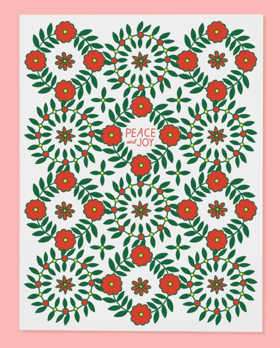 Holiday Wreaths Card