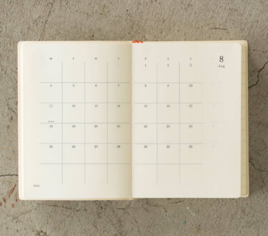 MD Notebook Diary 1Day 1Page - 2026 - A6
