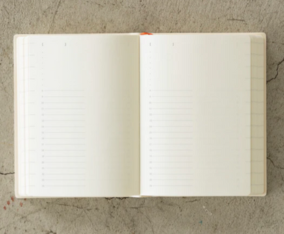 MD Notebook Diary 1Day 1Page - 2026 - A6
