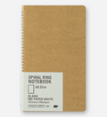 TRAVELER's Company - Spiral Ring Notebook - Blank MD Paper White - A5 Slim