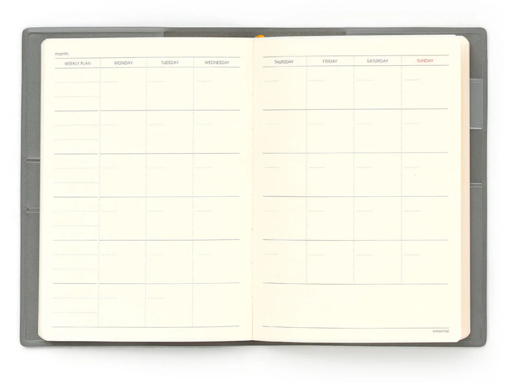 Open Dated Planner (Endy) A6