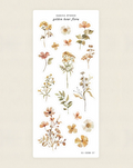 Golden Hour Flora Stickers