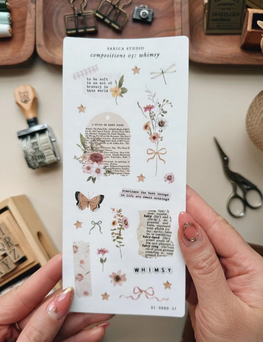 Compositions 05: Whimsy Sticker Set