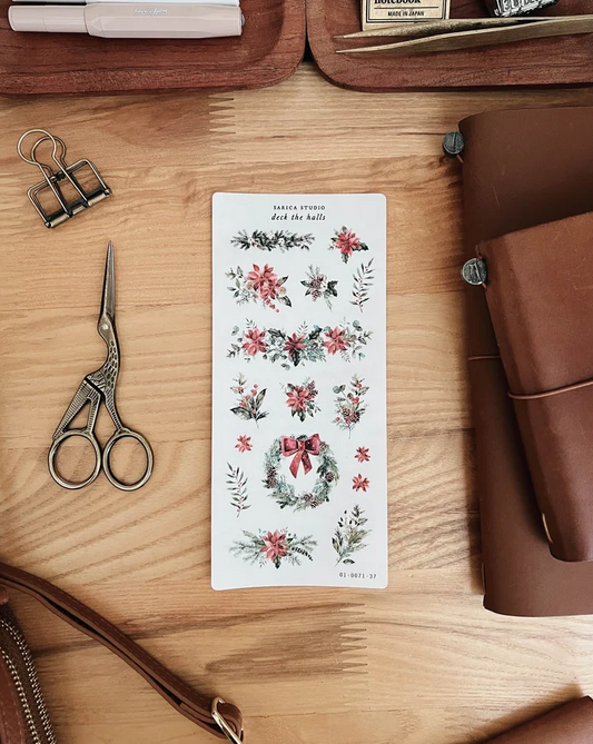 Deck The Halls Stickers