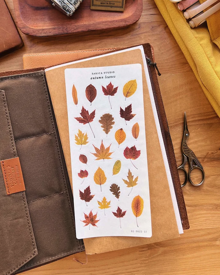 Autumn Leaves Stickers