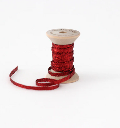5 Yards Metallic Ribbon - 4 Color Options