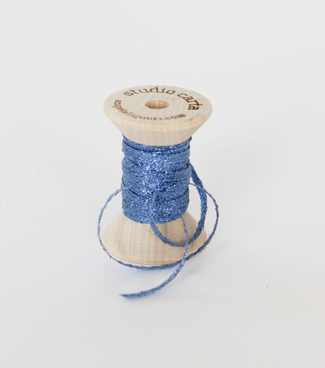 5 Yards Metallic Ribbon - 4 Color Options