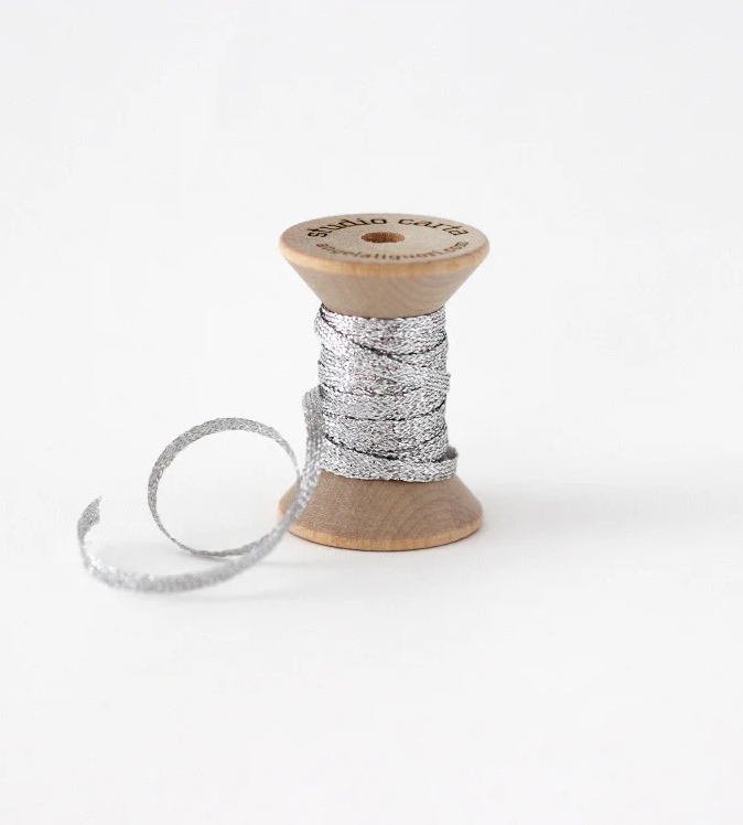 5 Yards Metallic Ribbon - 4 Color Options