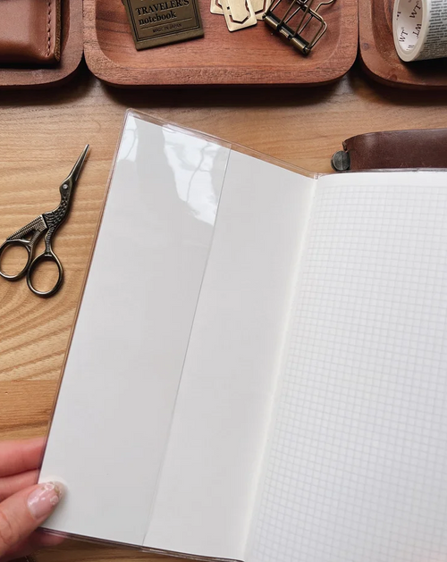 Clear Cover for Standard Traveler's Notebook