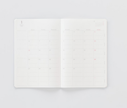 Stalogy Diary 2026 A5 Monthly