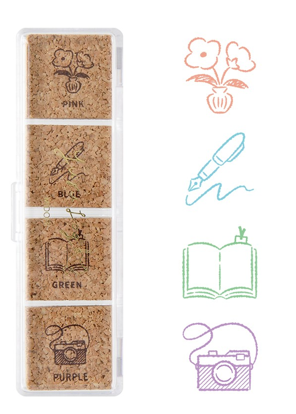 Yuru Log Paintable Stamp - 4 Variations