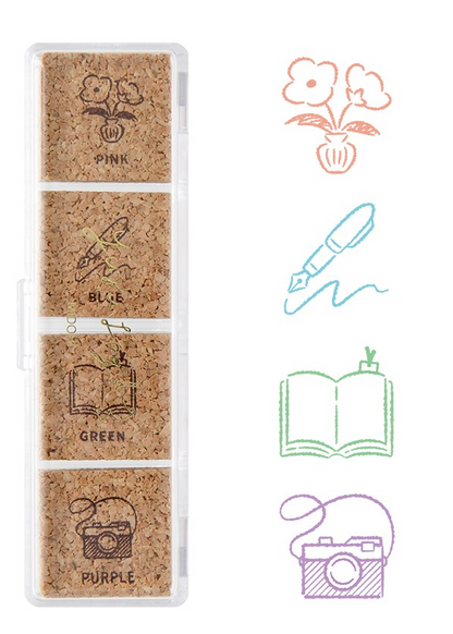 Yuru Log Paintable Stamp - 4 Variations
