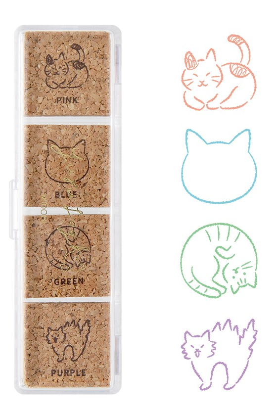 Yuru Log Paintable Stamp - 4 Variations