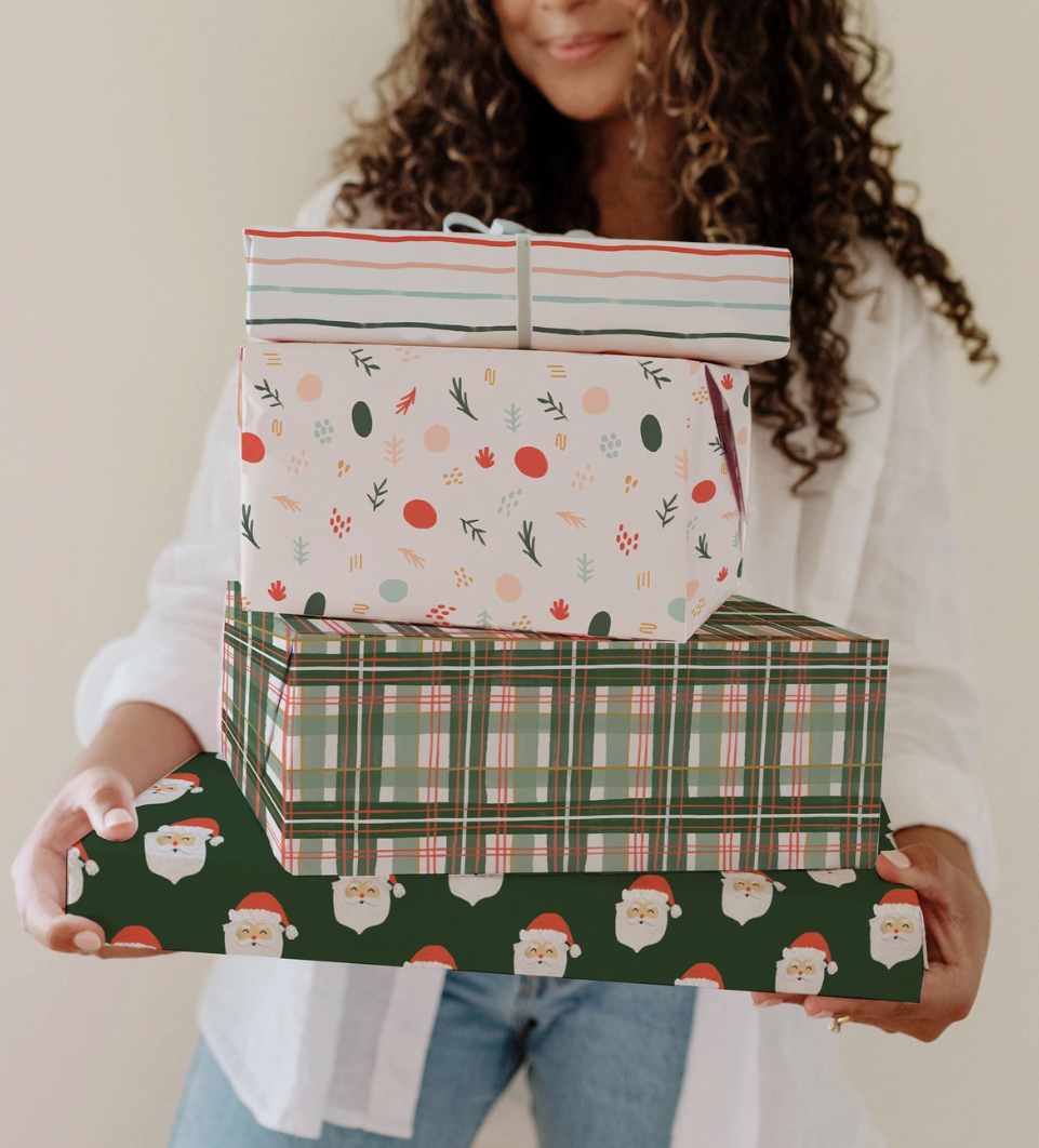Santa Gift Wrap