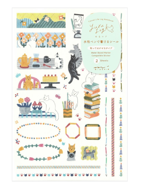 Yuru Log 2 Sticker Sheets