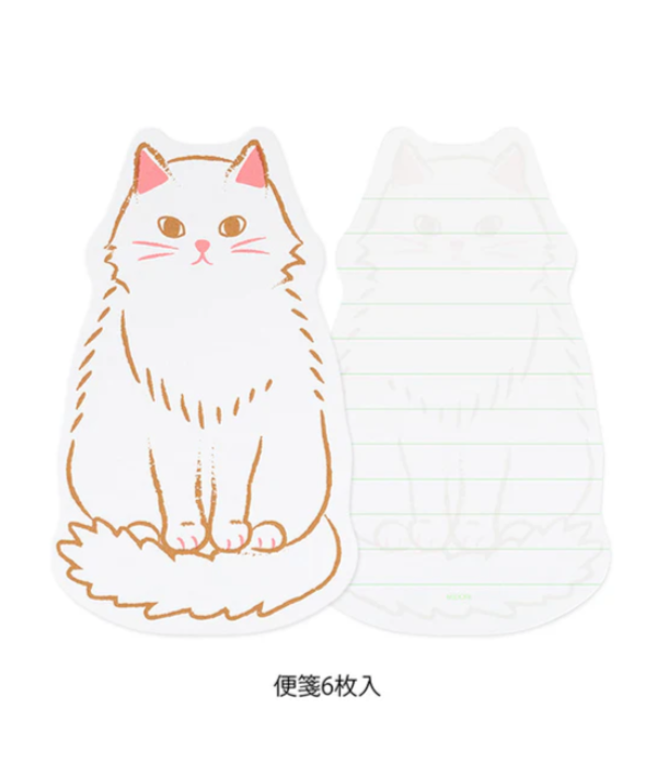Midori Letter Set - Cat