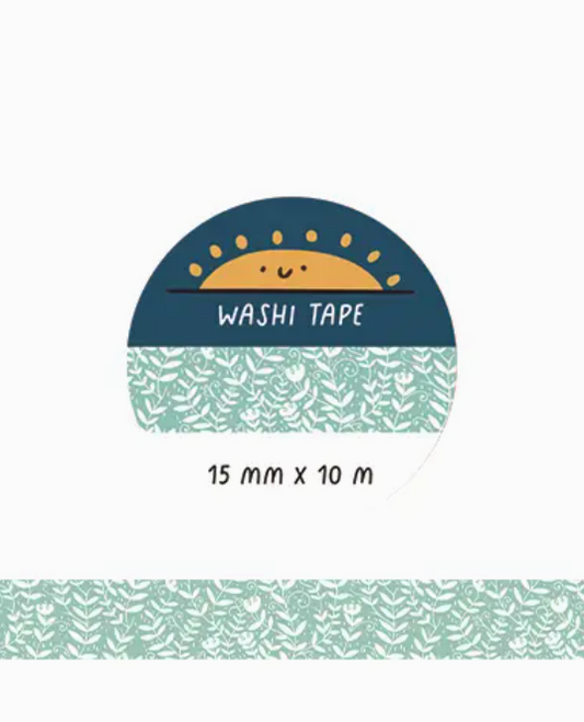 Minimal Fern Washi Tape