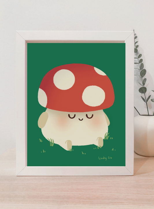 Mushroom Art Print
