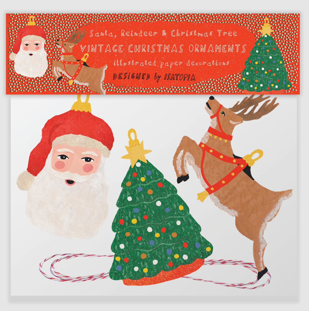 Christmas Paper Ornaments