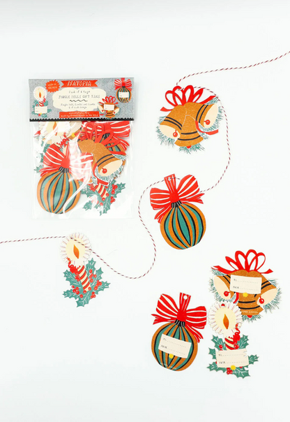 Jingle Bells - Gift Tags Pack of 6