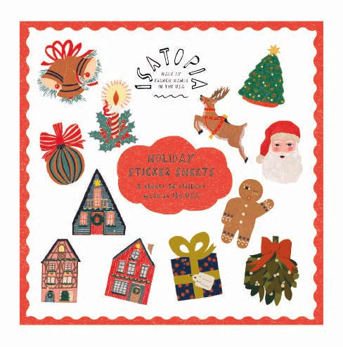 Holiday Sticker Sheets