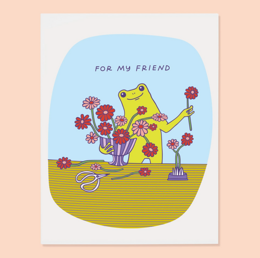 Frog Friend Card