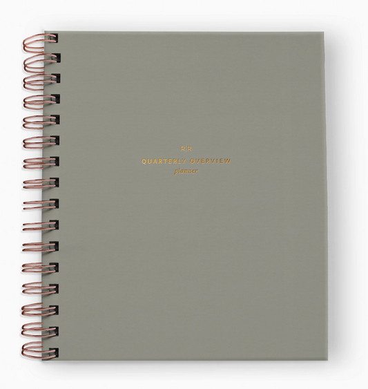 Quarterly Overview Planner / Undated