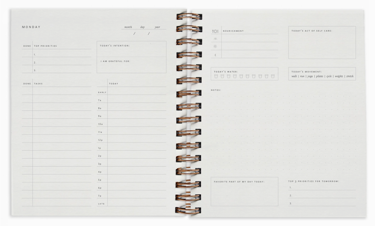 Quarterly Overview Planner / Undated