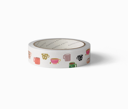Coffee Mugs Washi Tape