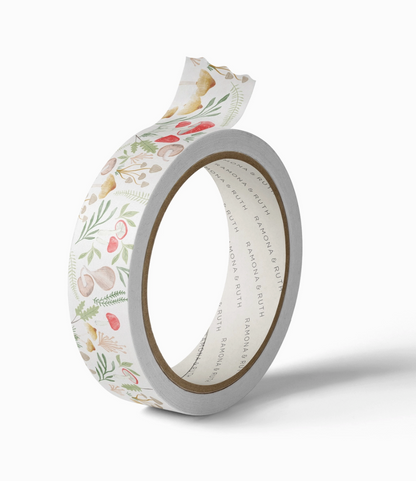 Mushroom Forest Washi Tape