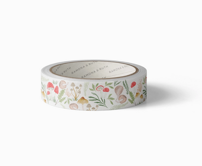 Mushroom Forest Washi Tape