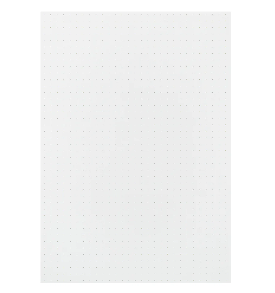 Midori Paper Pad A5 Dot Grid (White)