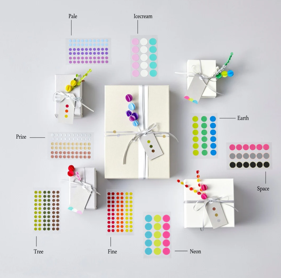 Circular Masking Tape Stickers