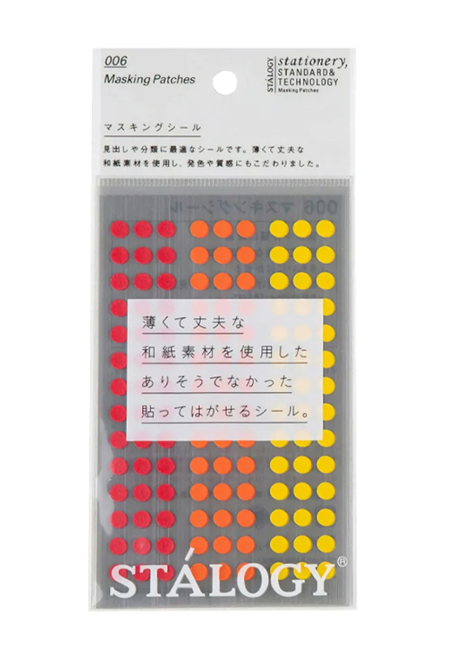 Circular Masking Tape Stickers