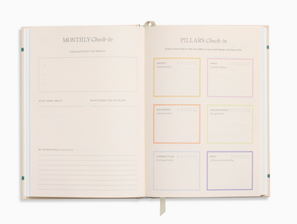 Fairy Flies Foiled Wellness Journal