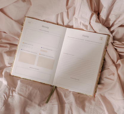 Fairy Flies Foiled Wellness Journal