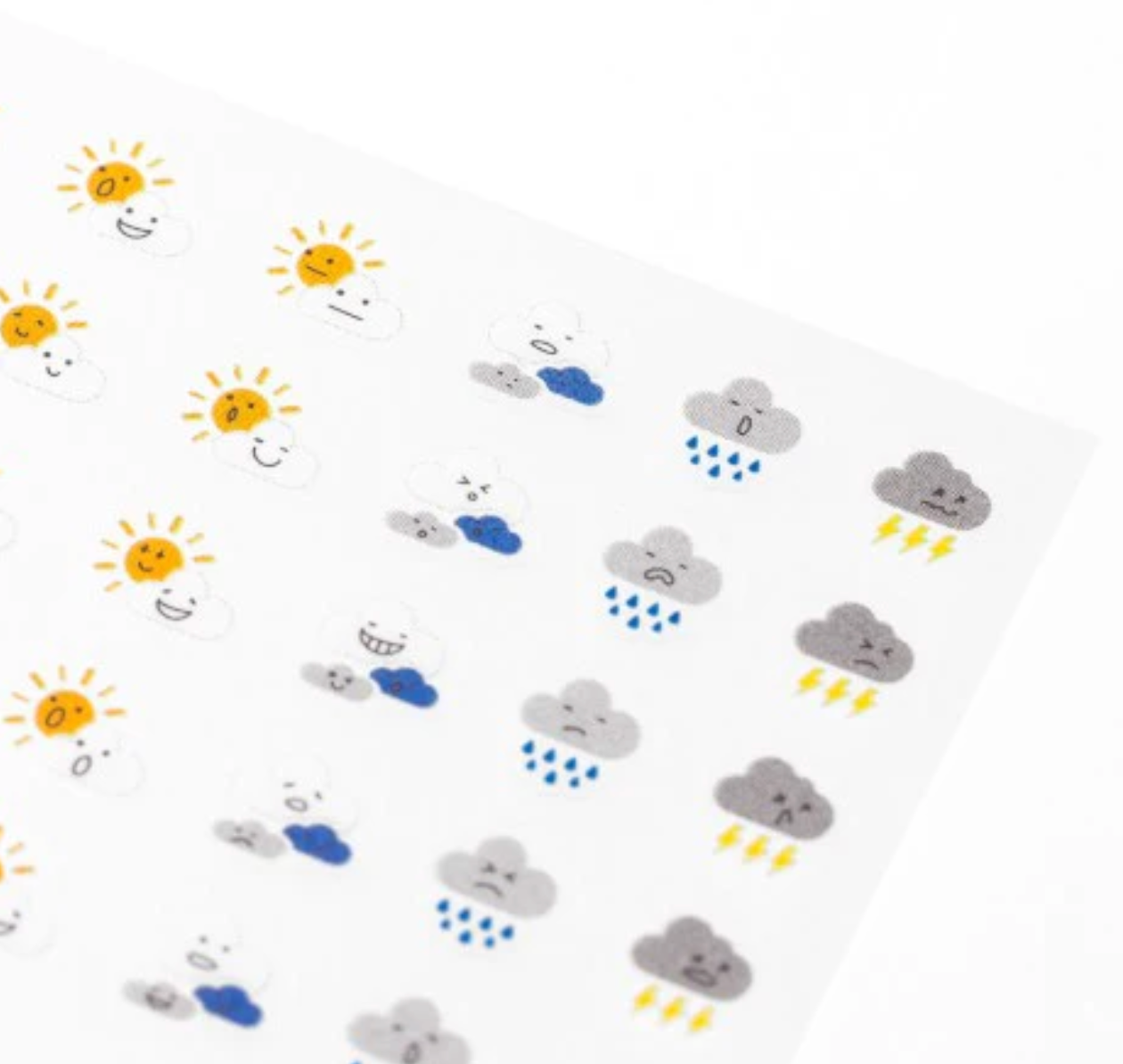 Midori Sticker Sheet Feelings Weather