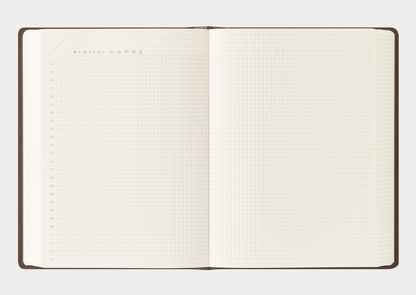 Midori Free Diary Hibino - Undated