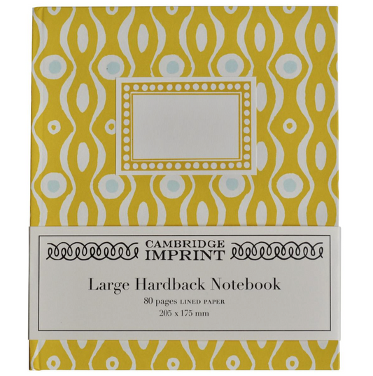 Large Hardback Notebook - Lined